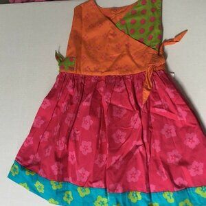 Toddler Batik 2T Sun Dress Girls Patchwork